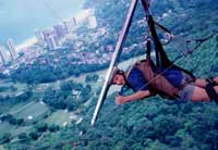 hangliding in Rio